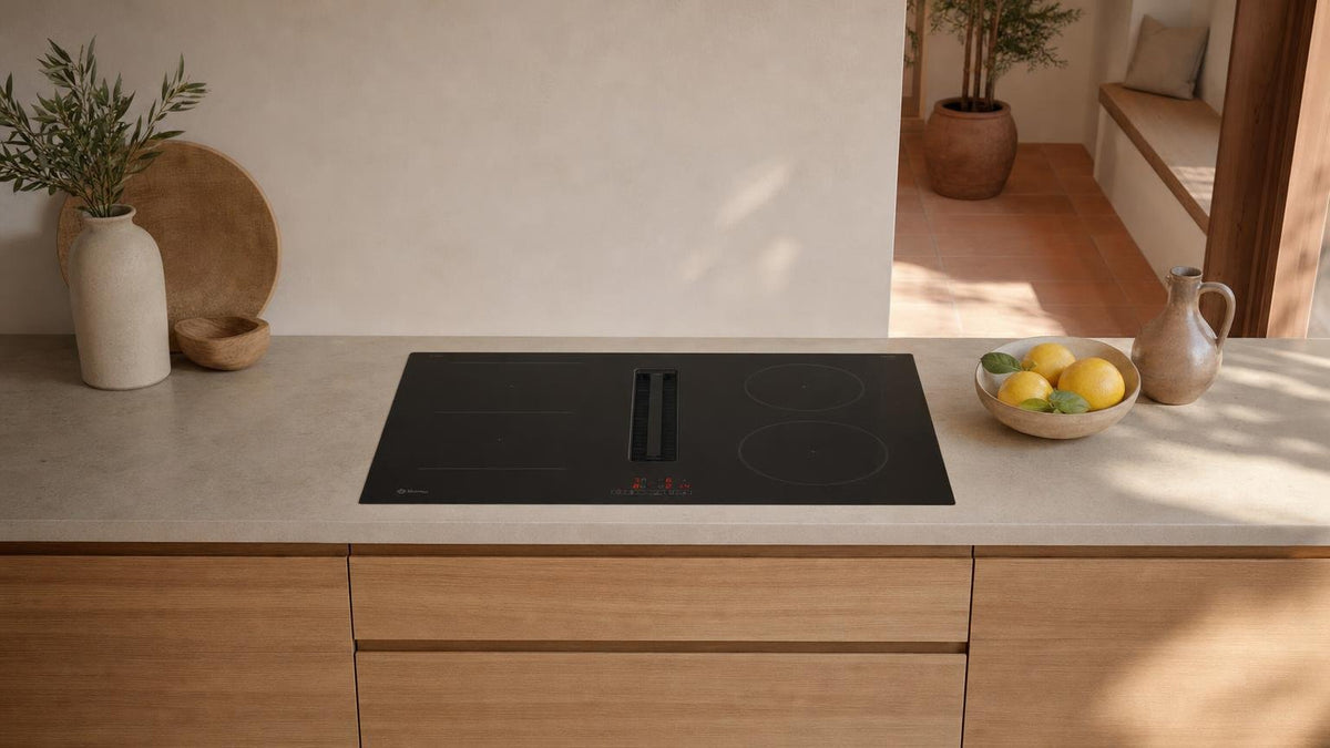 Placas con extractor integrado: opiniones y claves para elegir