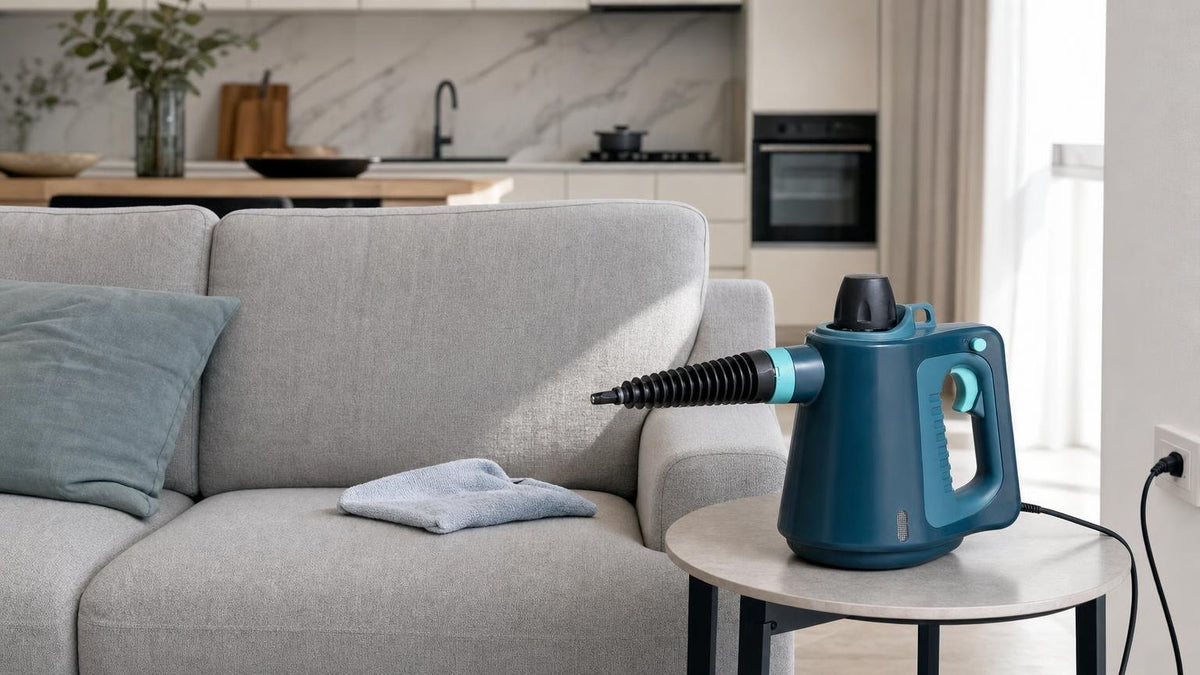 Vapor para limpiar sofás: cuándo usarlo y cómo hacerlo