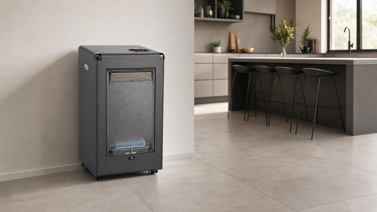 Estufa de gas llama azul H4200 HJM: opiniones y valoración