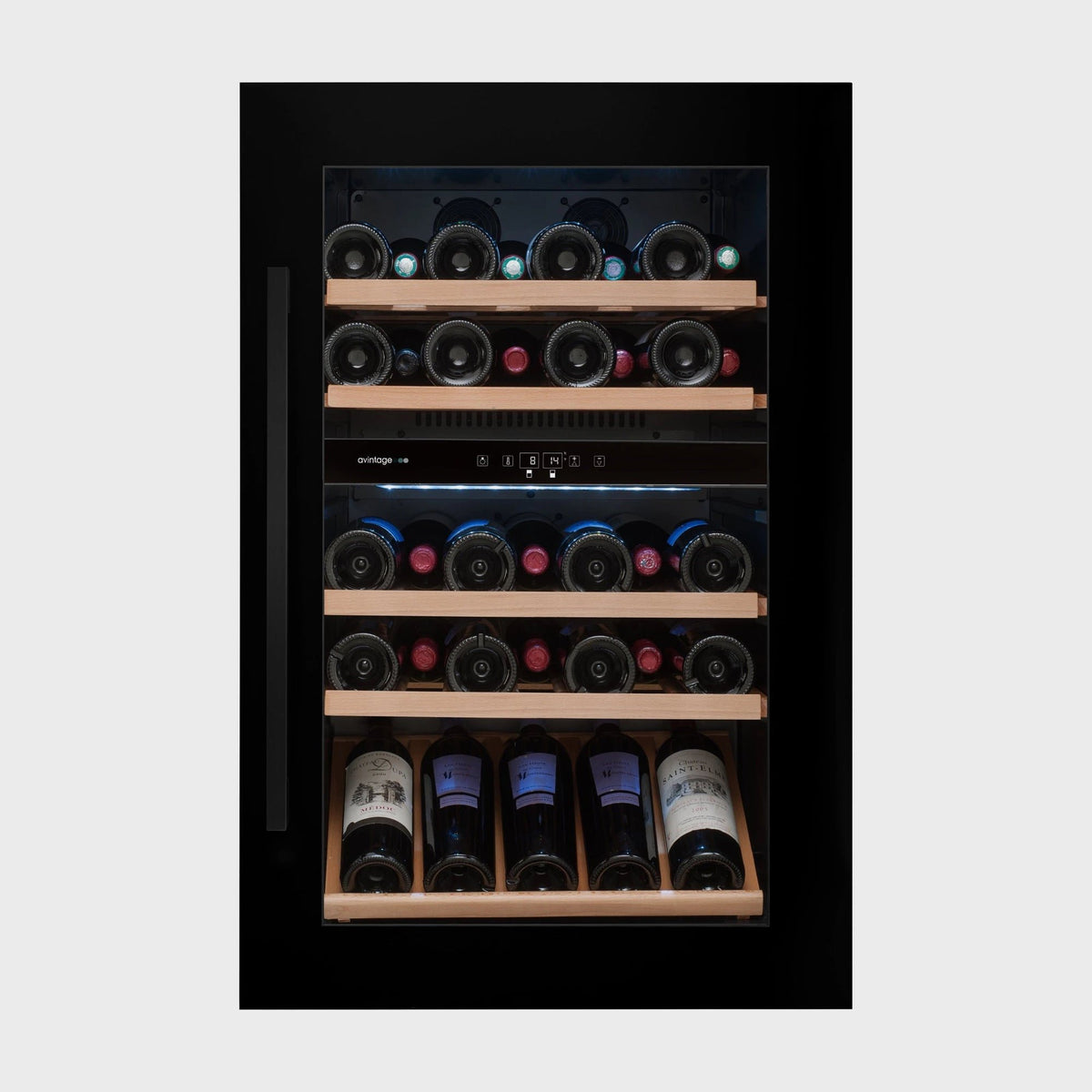 Vinotecas de dos temperaturas