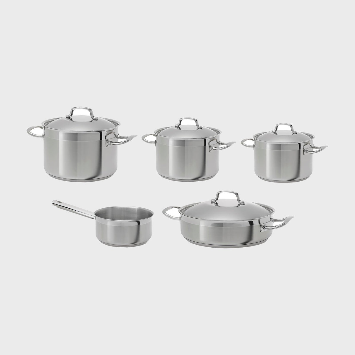Baterías de cocina de acero inoxidable