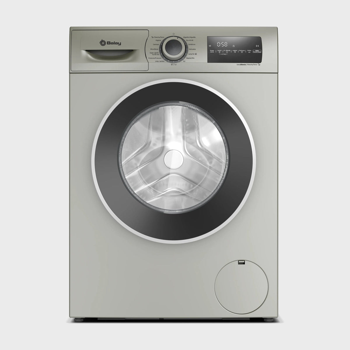 Lavadoras inox de 8 kg