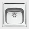 Fregaderos de 50 cm de acero inoxidable