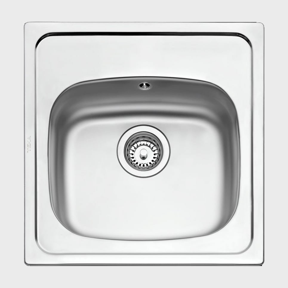 Fregaderos de 50 cm de acero inoxidable