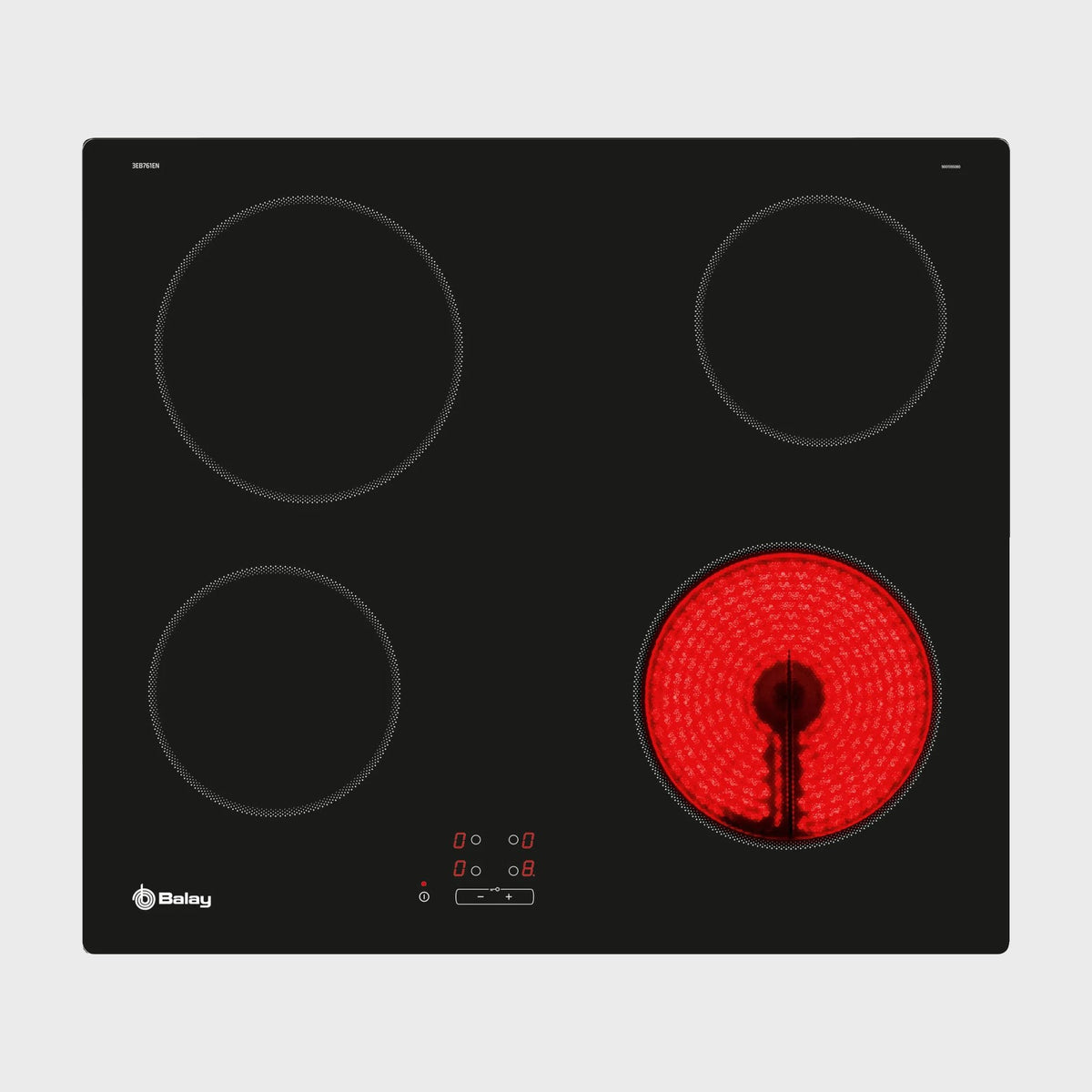 Placas vitrocerámicas Balay de 4 fuegos