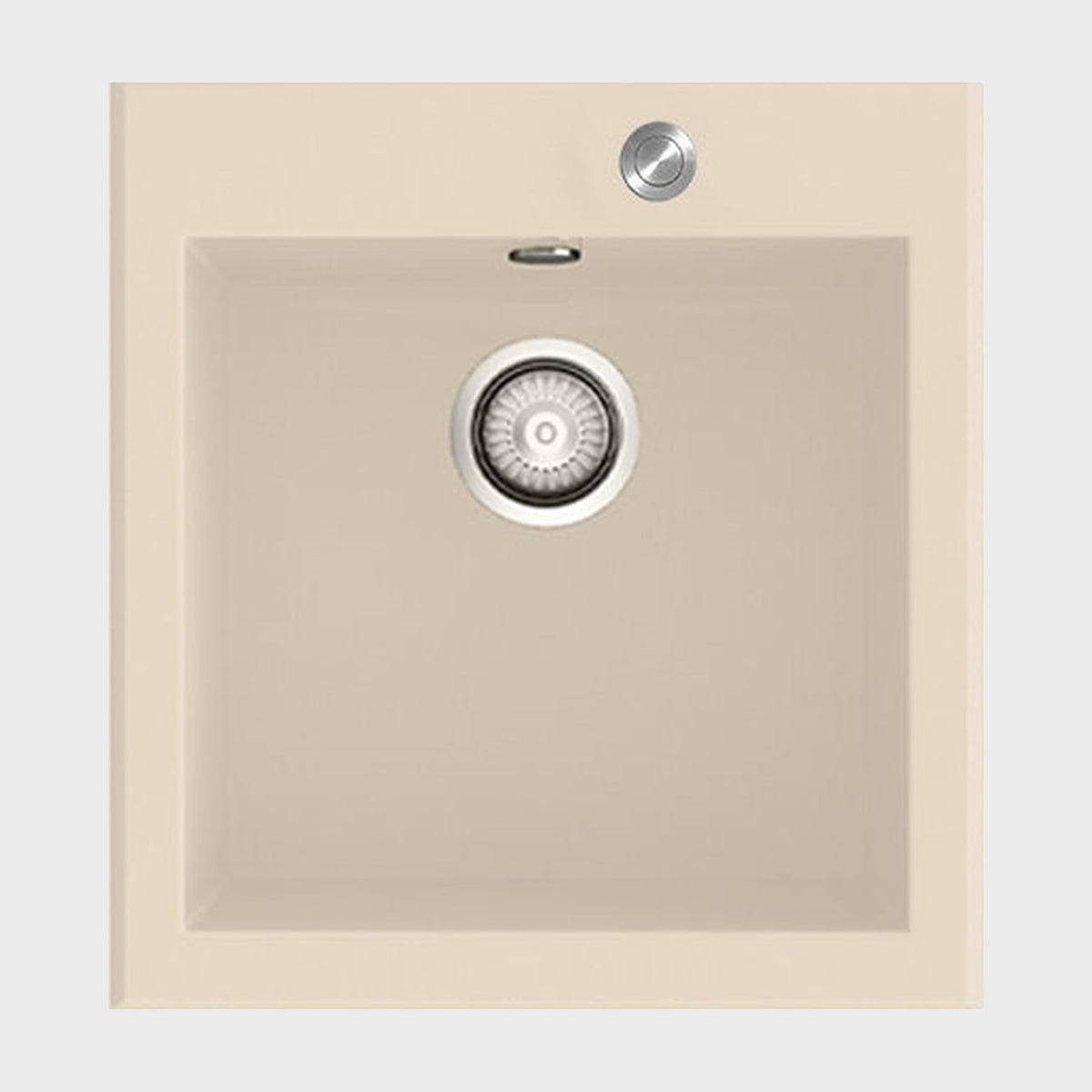 Fregaderos de resina beige