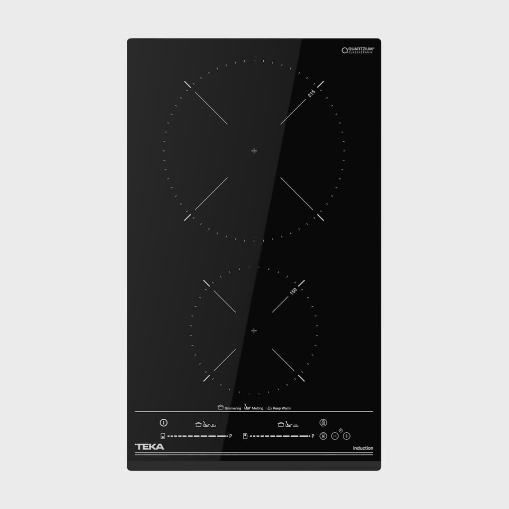 Placas de inducción de 2 fuegos
