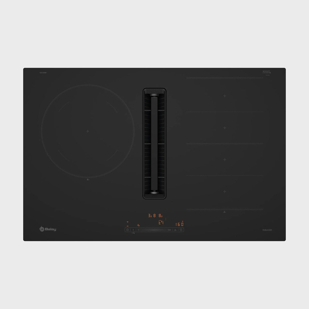 Placas con extractor integrado Balay