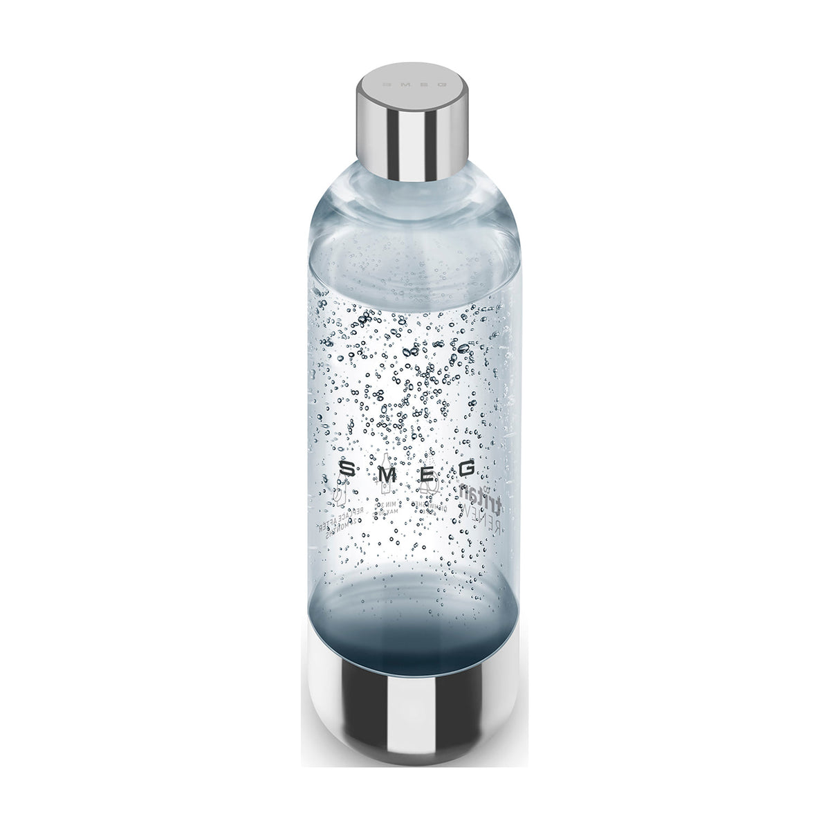 Botella para gasificadora Smeg SKSB01 de 1 l en Tritan Renew, apta para lavavajillas