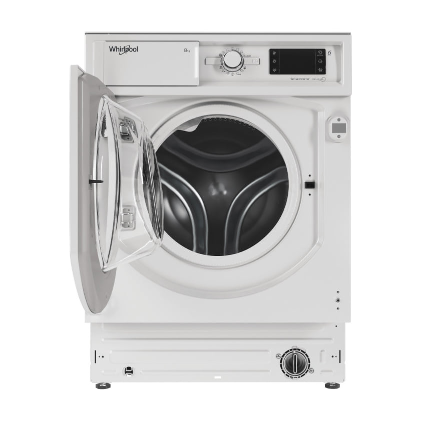 Lavadora integrable Whirlpool BI WMWG 81485E EU, 8 kg y 1400 rpm