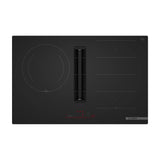 Placa de inducción con extractor Bosch PXJ81AH21E, 80 cm, negro mate