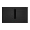 Placa de inducción con extractor Bosch PXJ81AH21E, 80 cm, negro mate