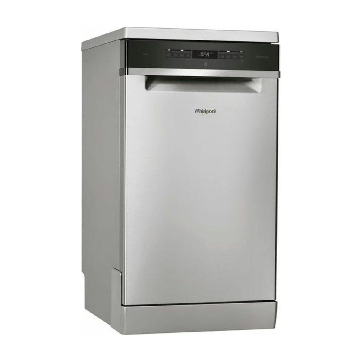 Lavavajillas Whirlpool WSFO 3O23 PF X de 45 cm y 10 cubiertos, inox
