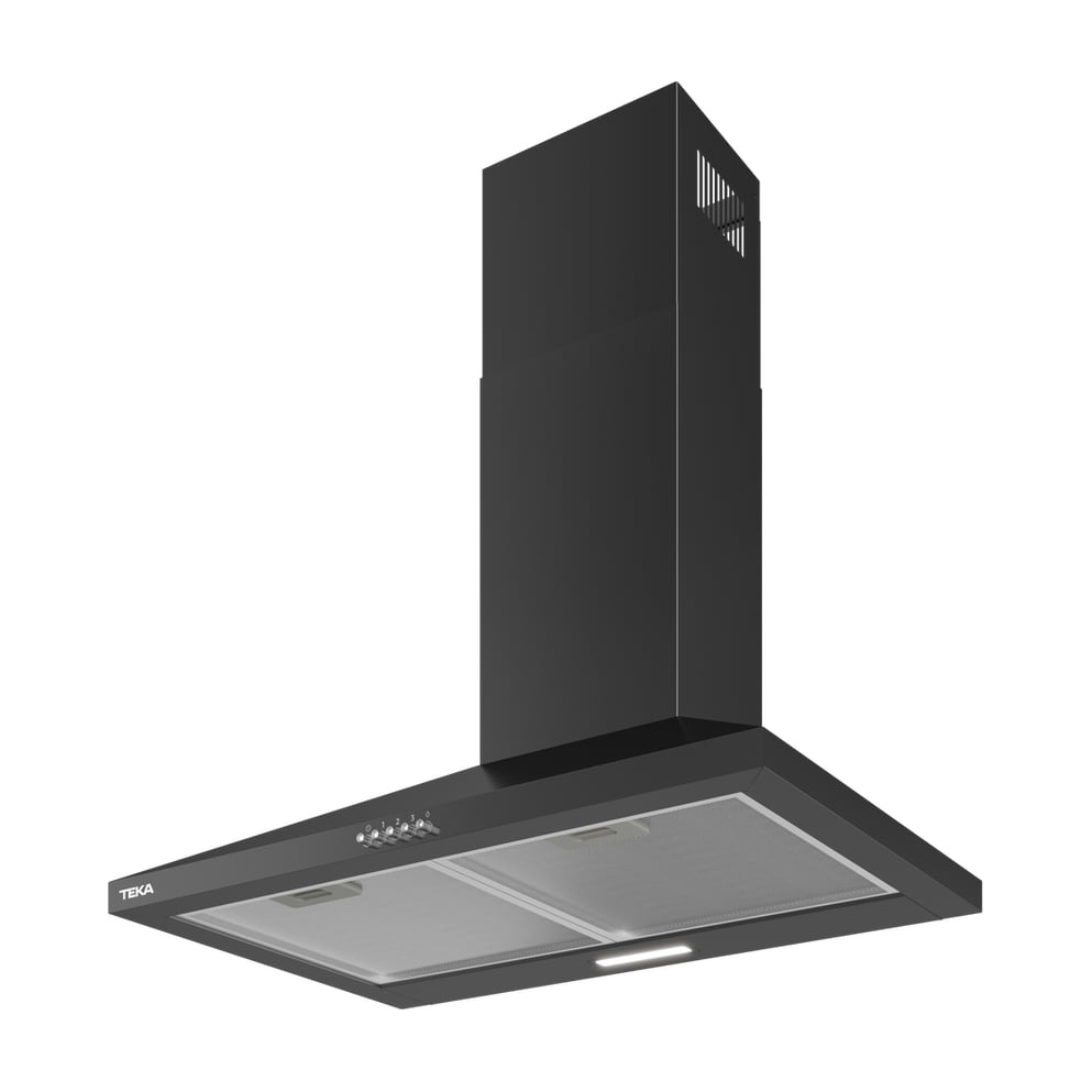 Campana decorativa Teka DBB 74140 KOS BK de 70 cm, negra con LED