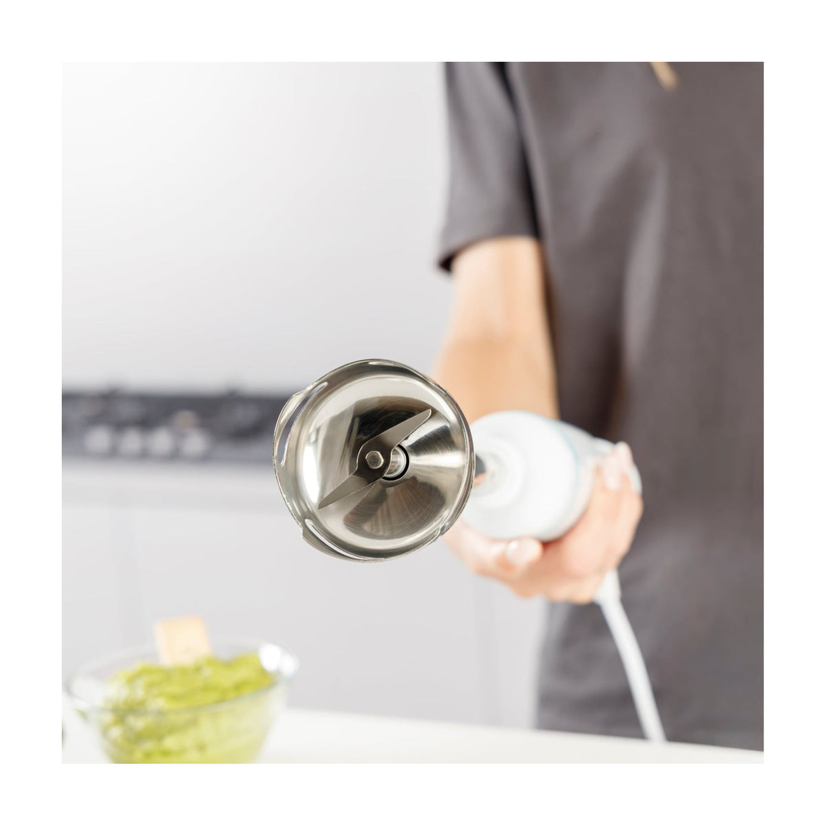 Batidora de mano Taurus Robot 1000 Inox, 1000 W y función Turbo
