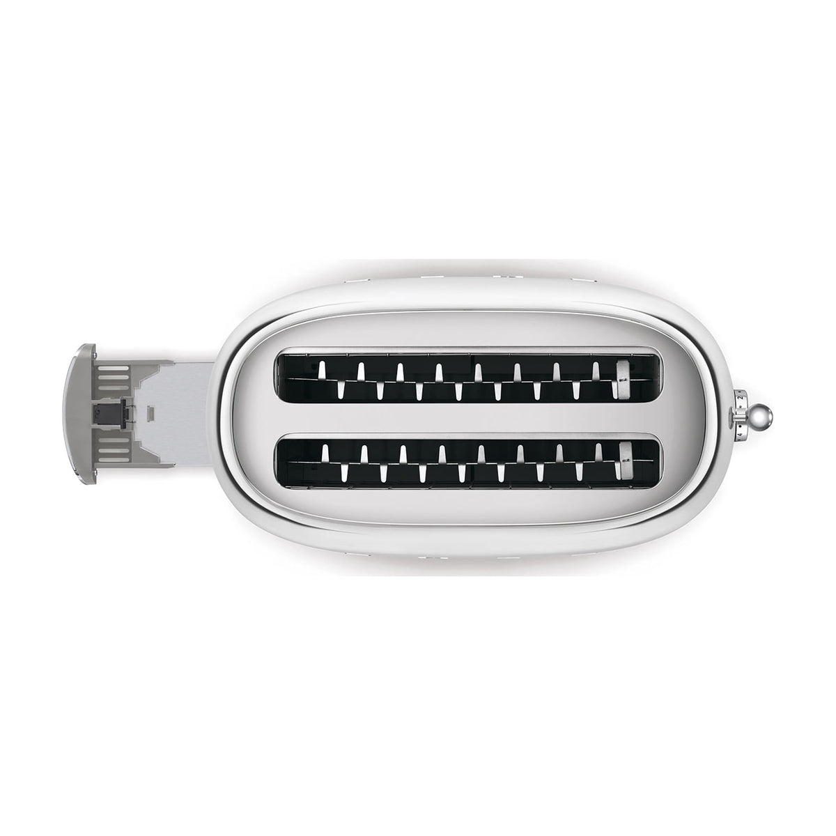 Tostadora Smeg TSF02SSEU de 4 rebanadas y 6 niveles de tostado