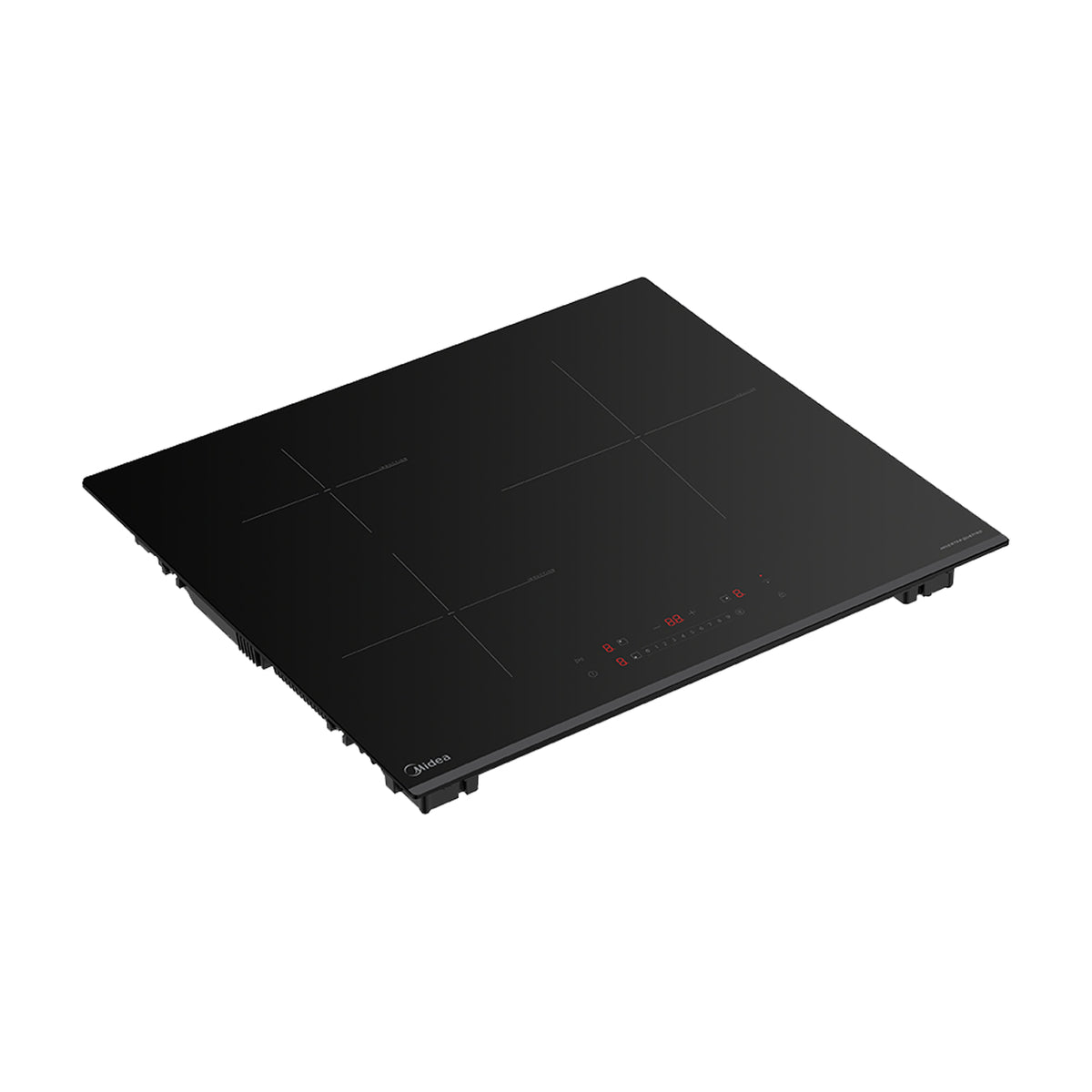 Placa de inducción Midea MIH743E325GK de 3 zonas y 7400 W