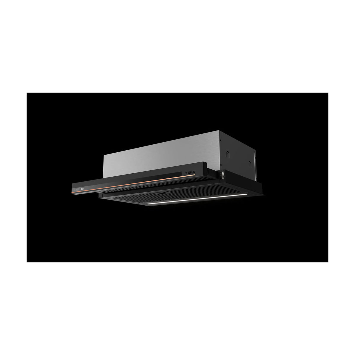 Campana telescópica Teka CNL 6415 PLUS G1 de 60 cm, cristal negro