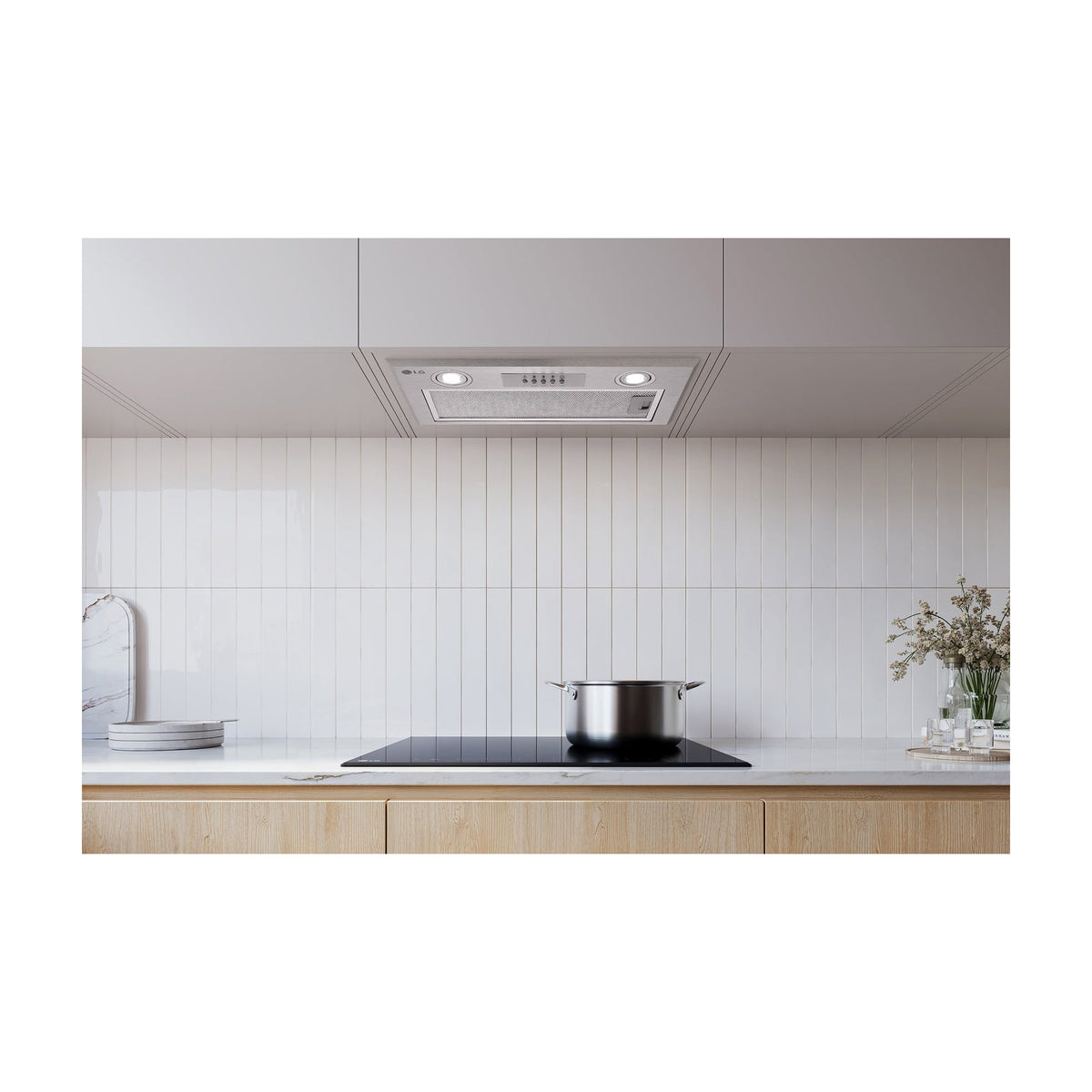 Campana integrable LG HE3Z2415S de 52 cm y 610 m³/h