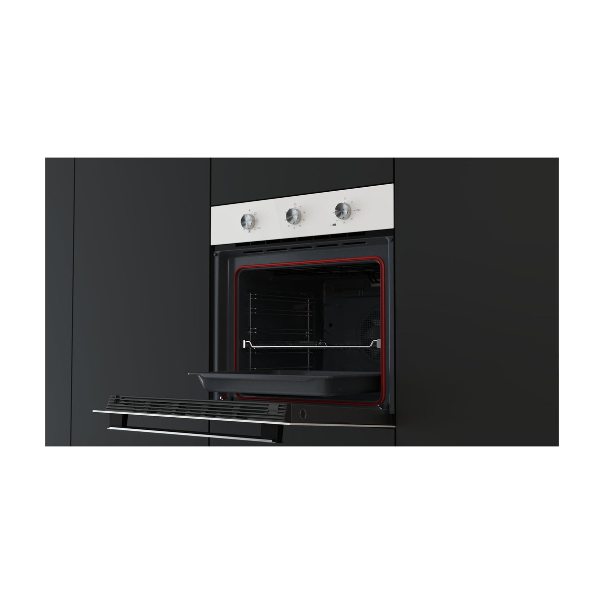 Horno multifunción Teka NEO HSB 6150 WH, 70 l, HydroClean ECO