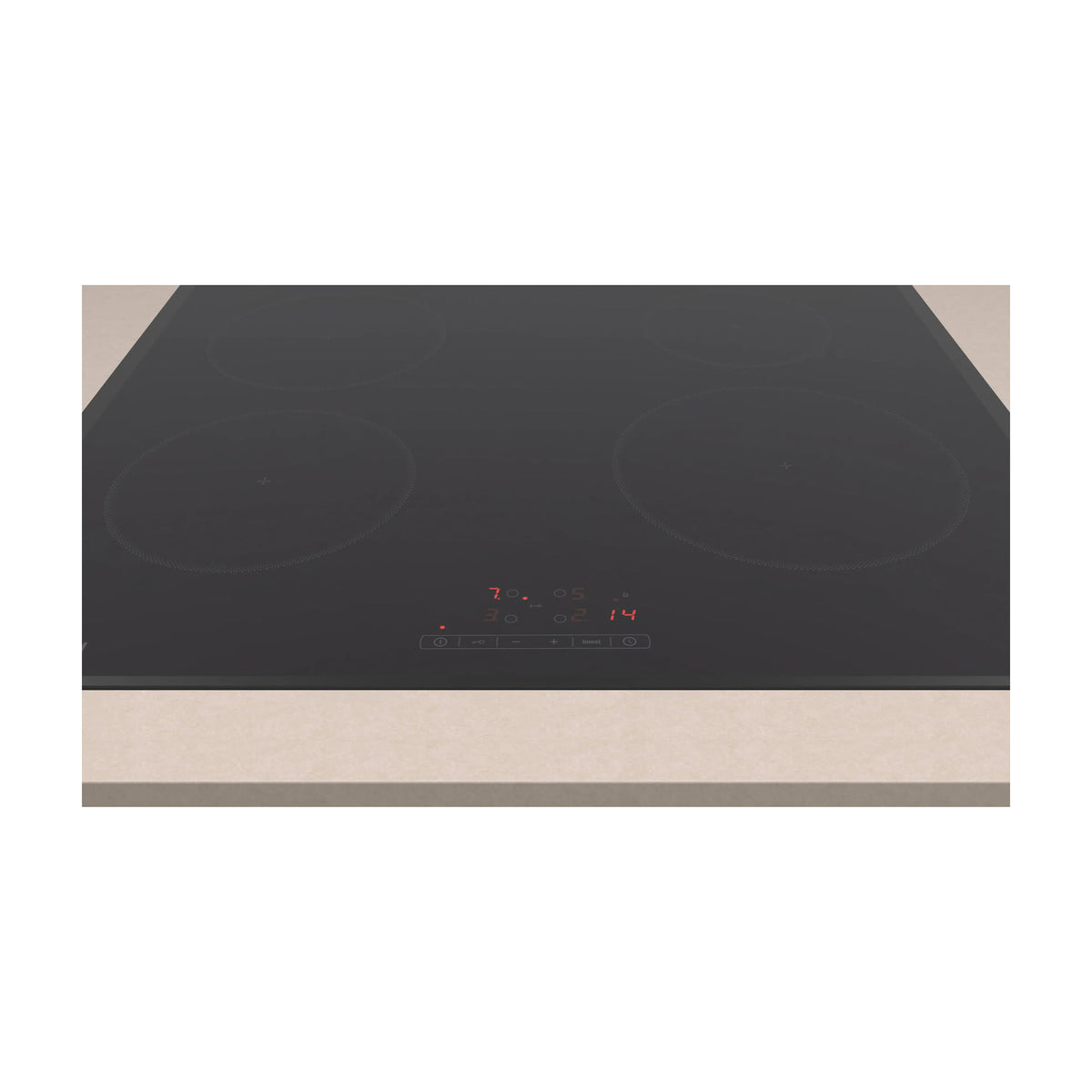 Placa de inducción Balay 3EB961LR de 60 cm con 4 zonas y acabado biselado