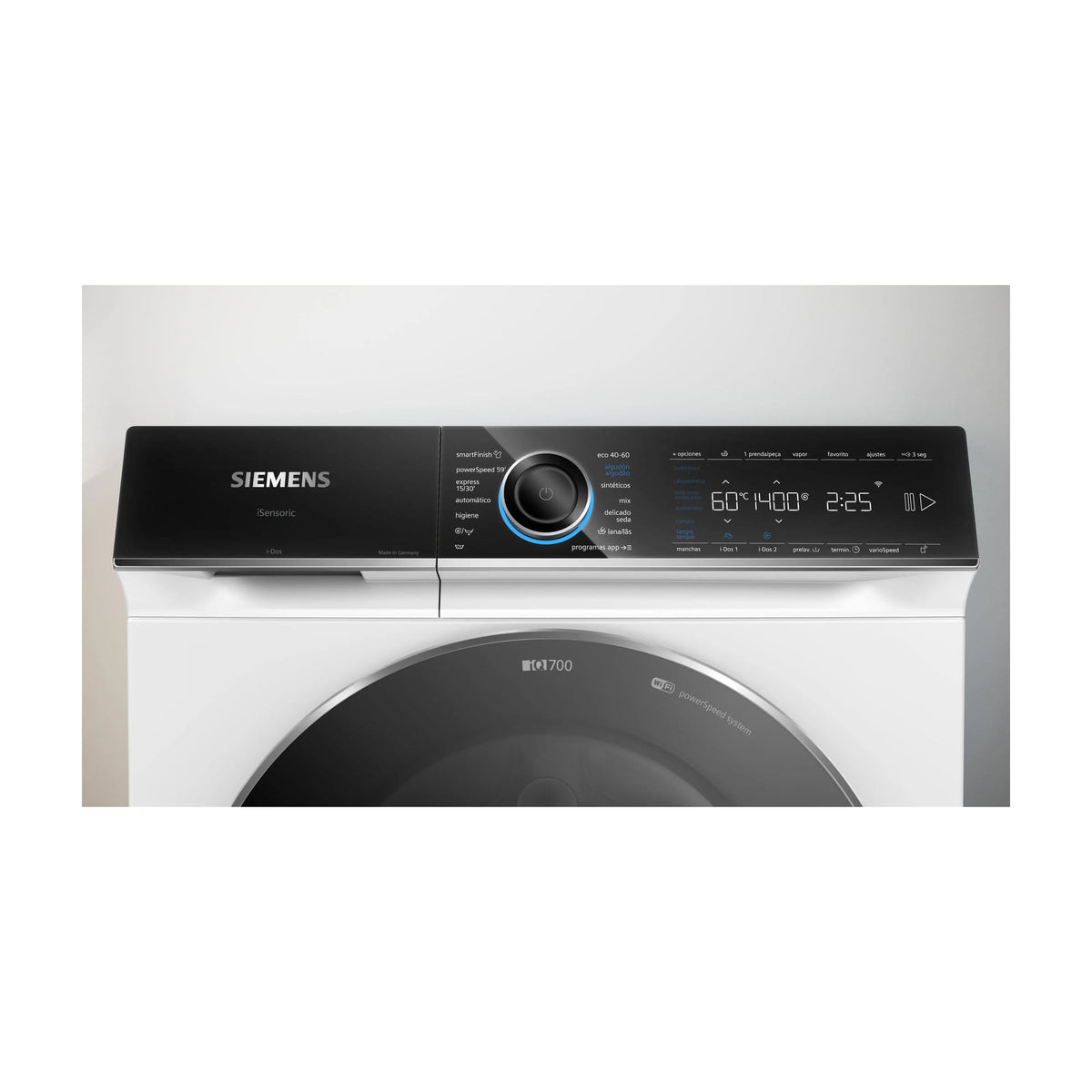 Lavadora de carga frontal Siemens WG54B2A1ES, 10 kg y 1400 rpm
