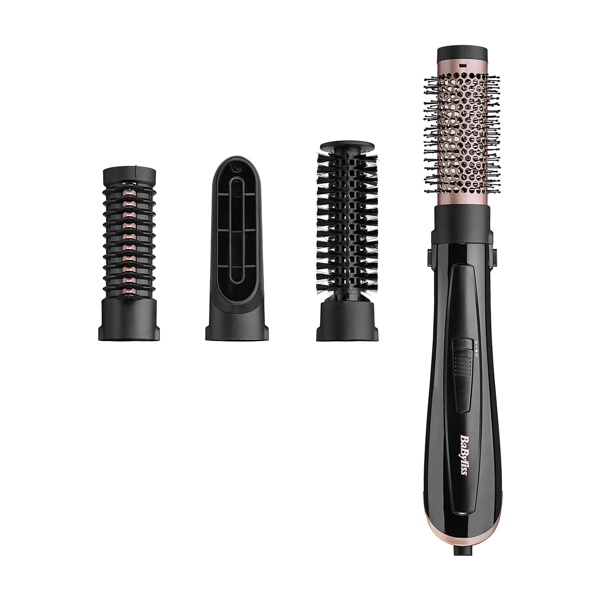 Cepillo secador BaByliss Perfect Finish AS126E de 1000 W con 4 accesorios