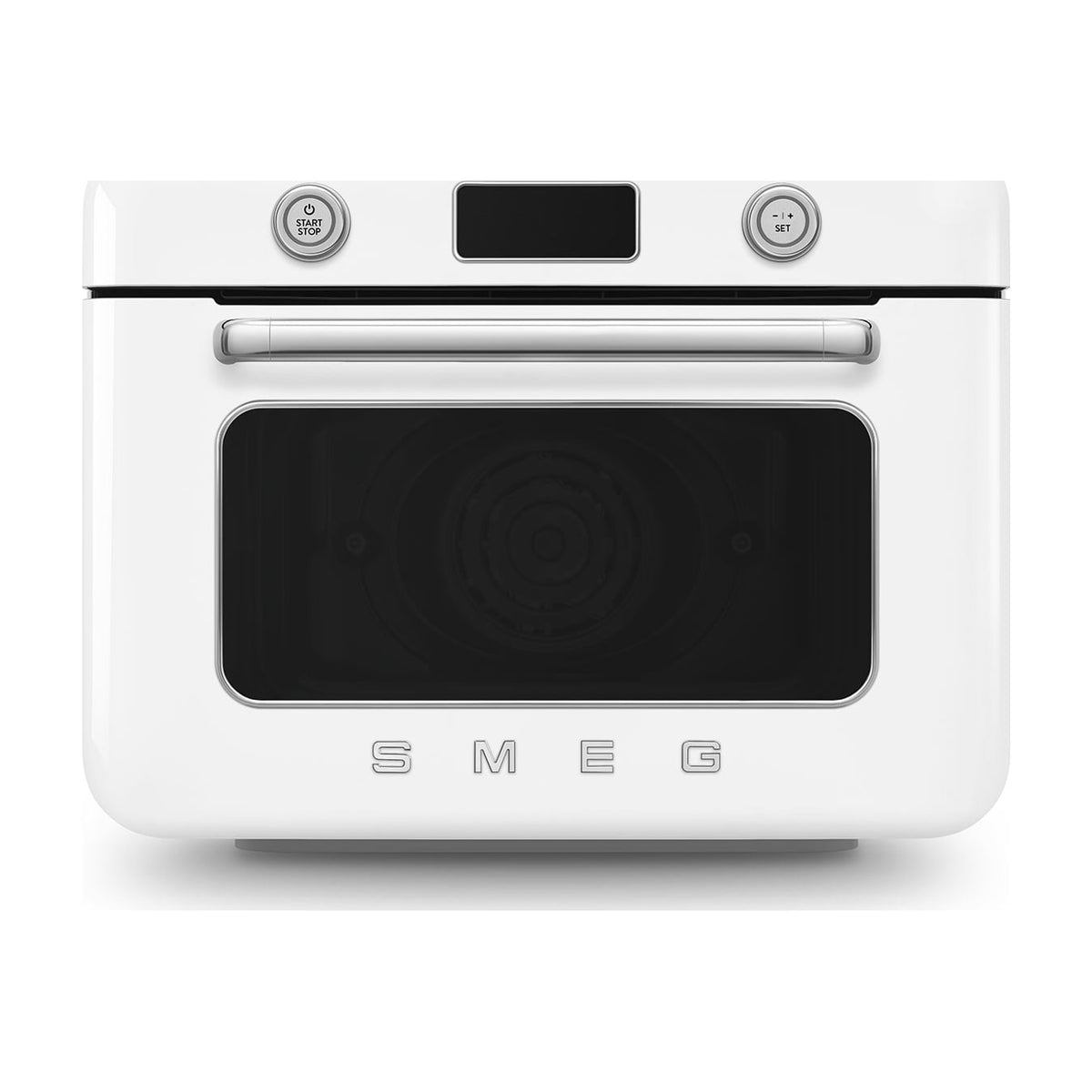 Horno de sobremesa Smeg COF01WHEU con vapor combinado, 30 l, blanco