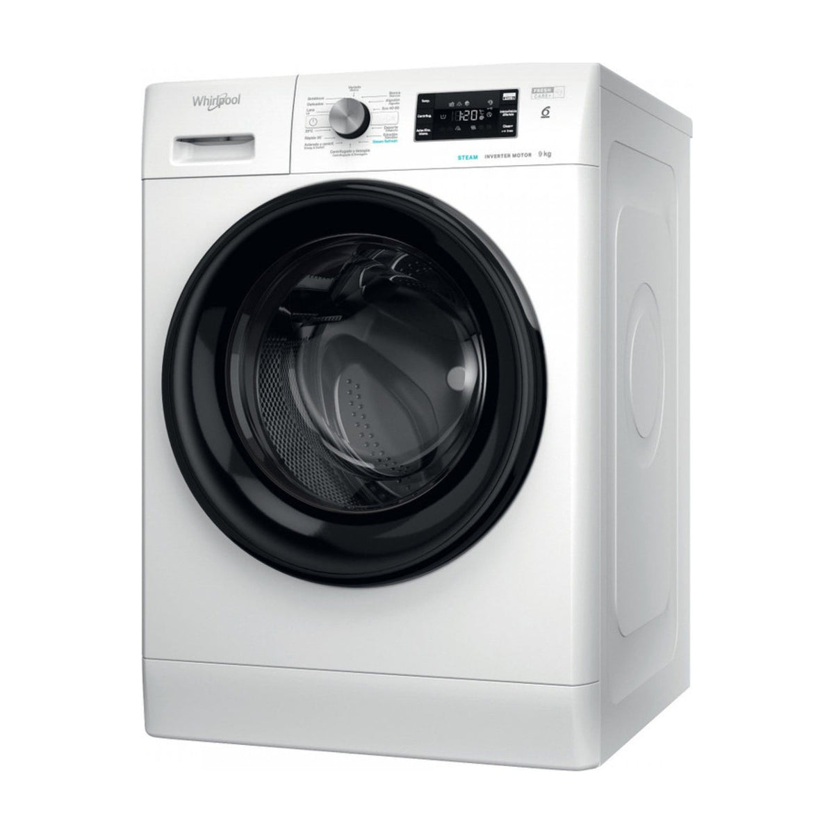 Lavadora Whirlpool FFB 9489 BV SPT de 9 kg y 1400 rpm