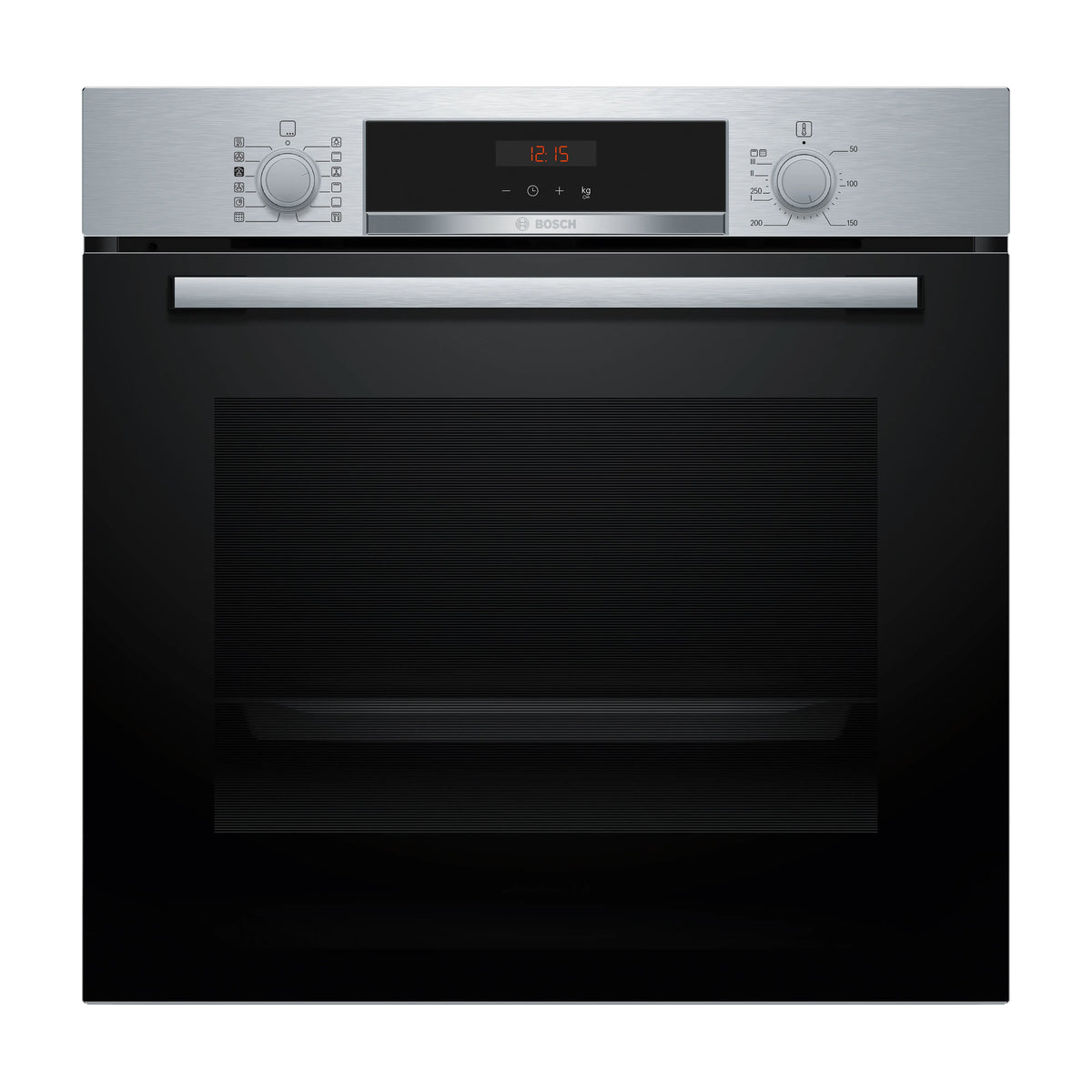 Horno multifunción Bosch HQA574ES3 con vapor añadido y limpieza pirolítica