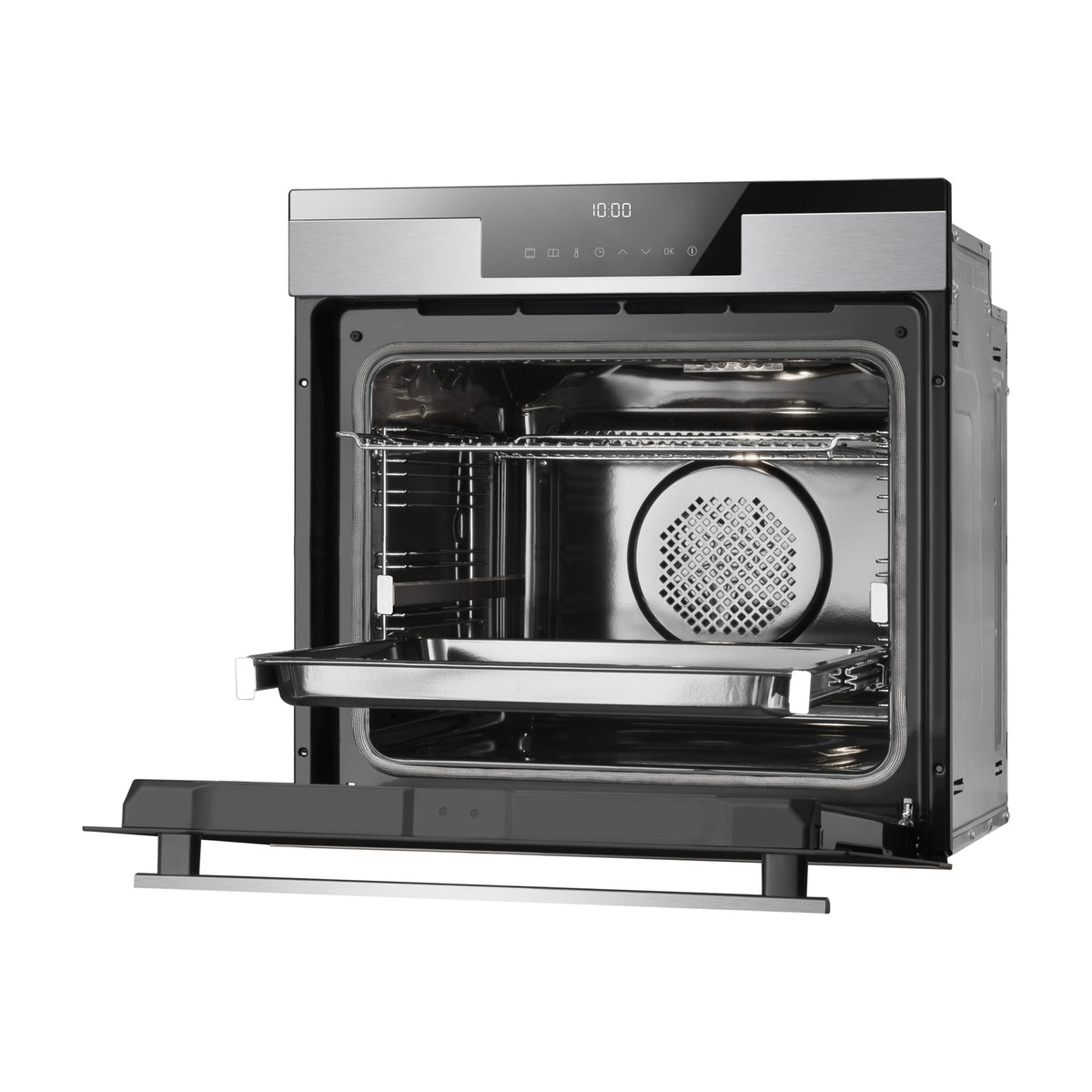 Horno multifunción Fagor 9H-195TCX de 77 l con control táctil, inox