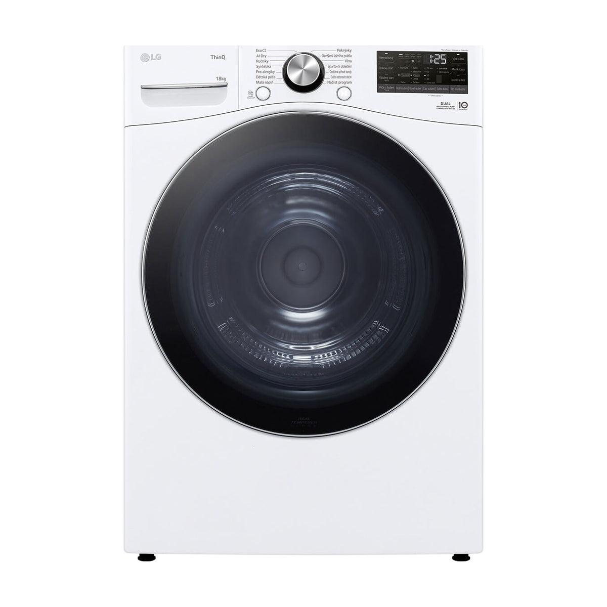 Secadora LG RH18U8AVCW de 18 kg con bomba de calor y Wi-Fi