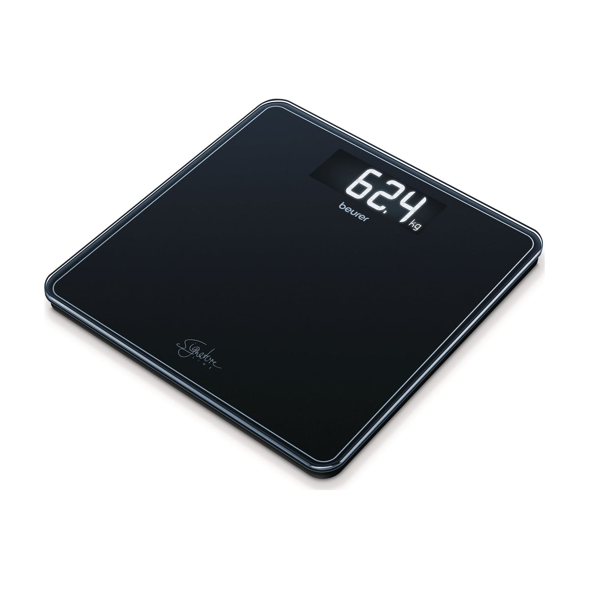 Báscula de baño Beurer GS 400 Signature Line Black, 200 kg y pantalla XL