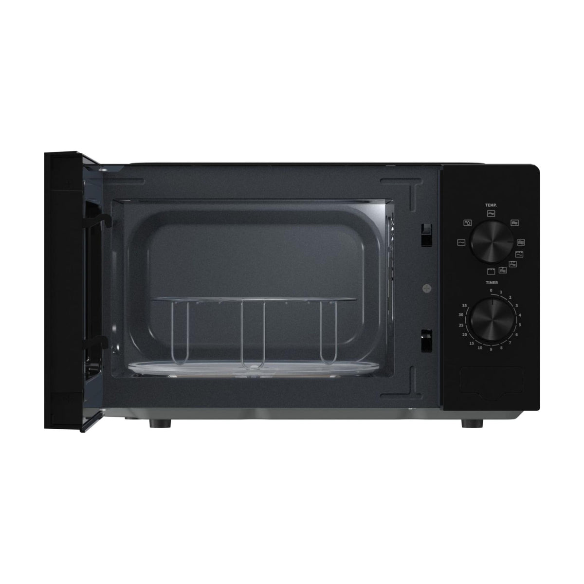 Microondas Hisense H20MOBP1G con grill, 20 l, negro