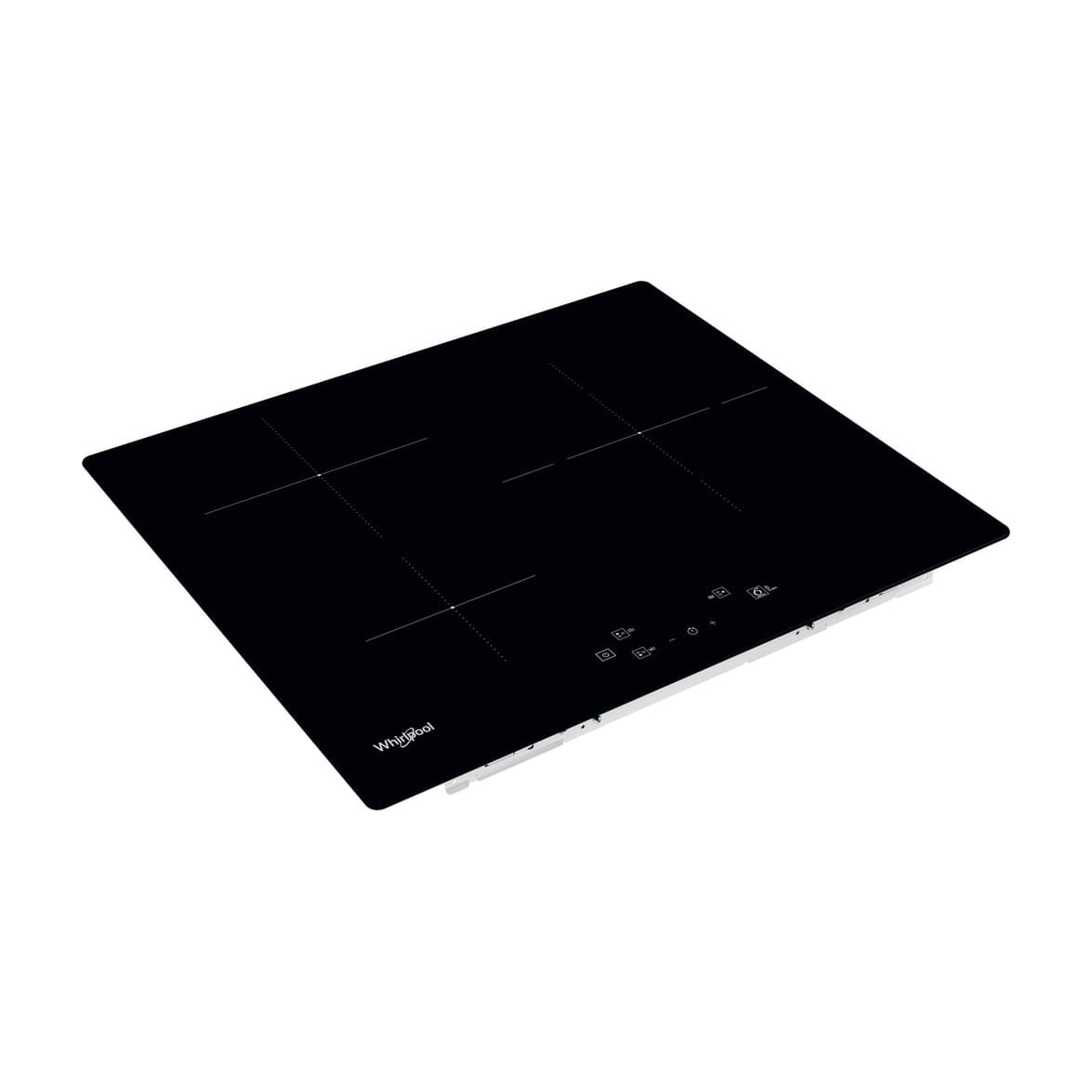 Placa de inducción Whirlpool WS Q5760 NE, 3 zonas y 60 cm