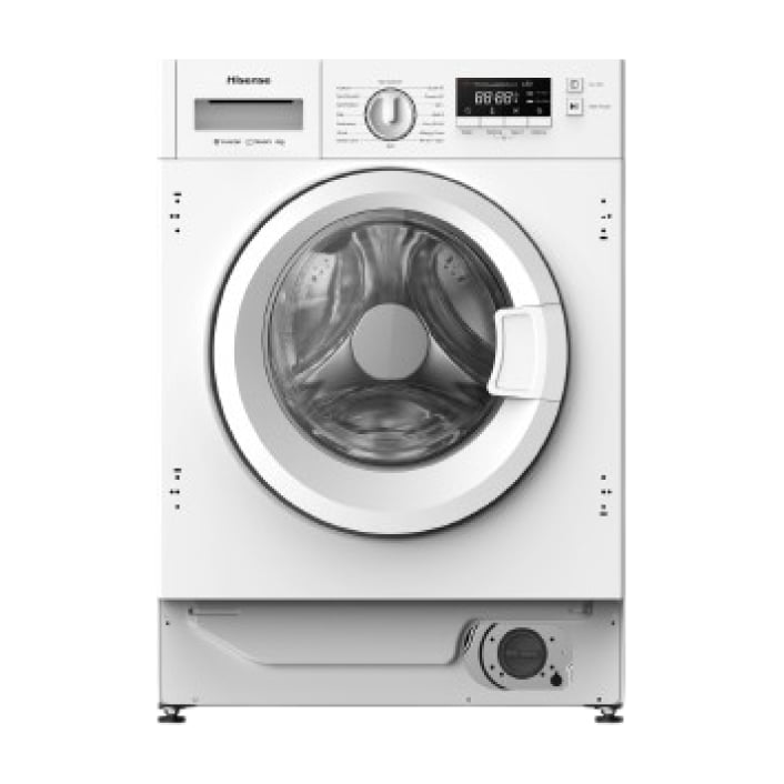 Lavadora integrable Hisense WF3M841BWIES de 8 kg y 1400 rpm