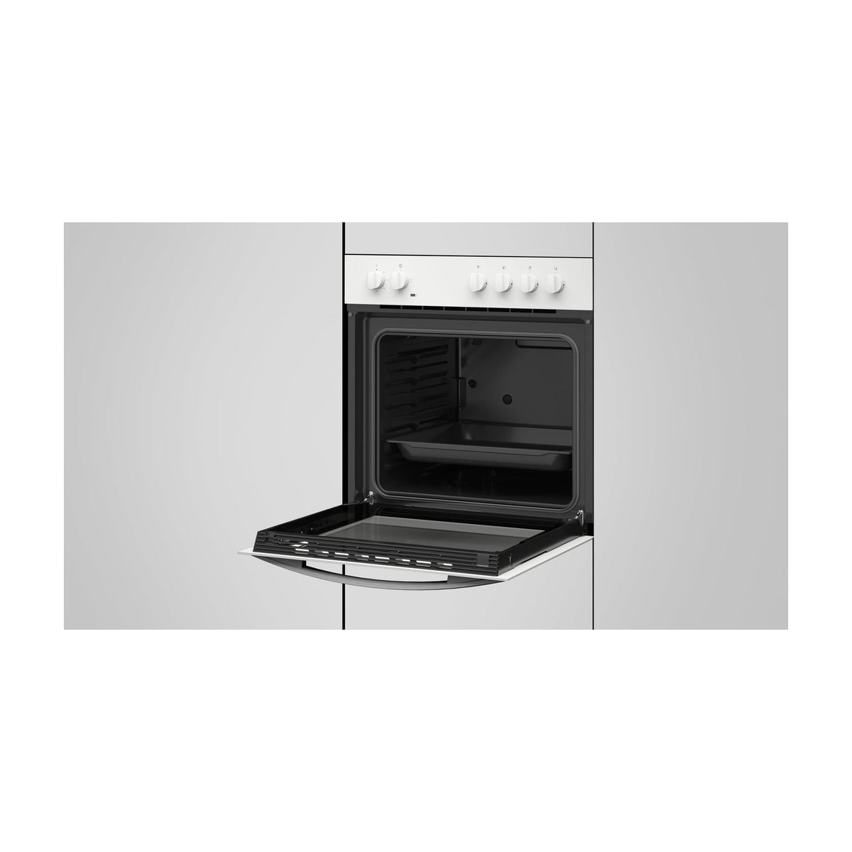 Horno convencional polivalente Teka HBE 490 ME, 72 l, blanco