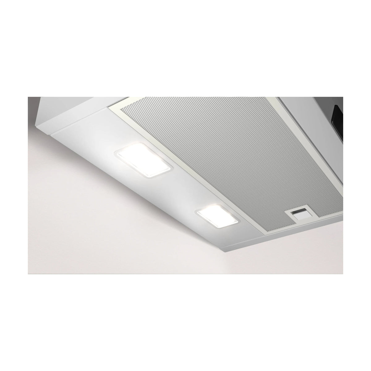 Campana inclinada Balay 3BC567GBH de 60 cm en cristal blanco con Home Connect