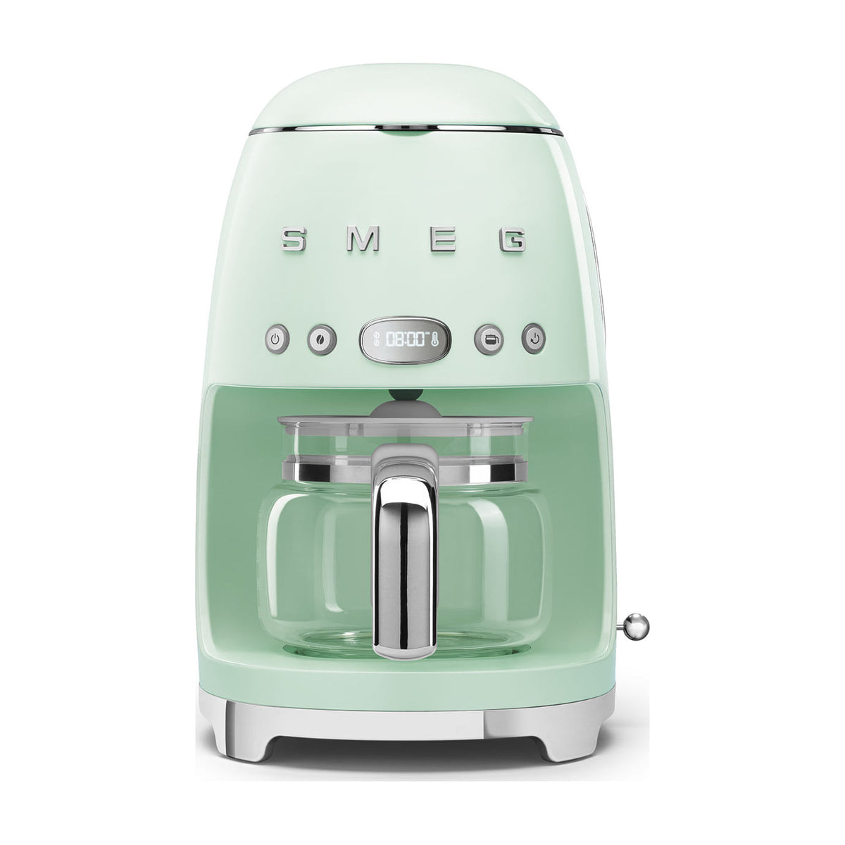 Cafetera de goteo Smeg DCF02PGEU, verde pastel, 10 tazas