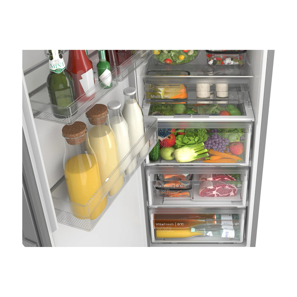 Frigorífico de una puerta Bosch KSN36VLDG, 402 l, Total No Frost