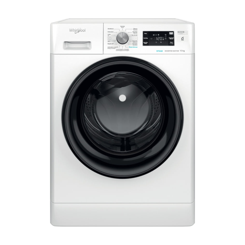 Lavadora Whirlpool FFB 10489 BV SPT de 10 kg y 1400 rpm