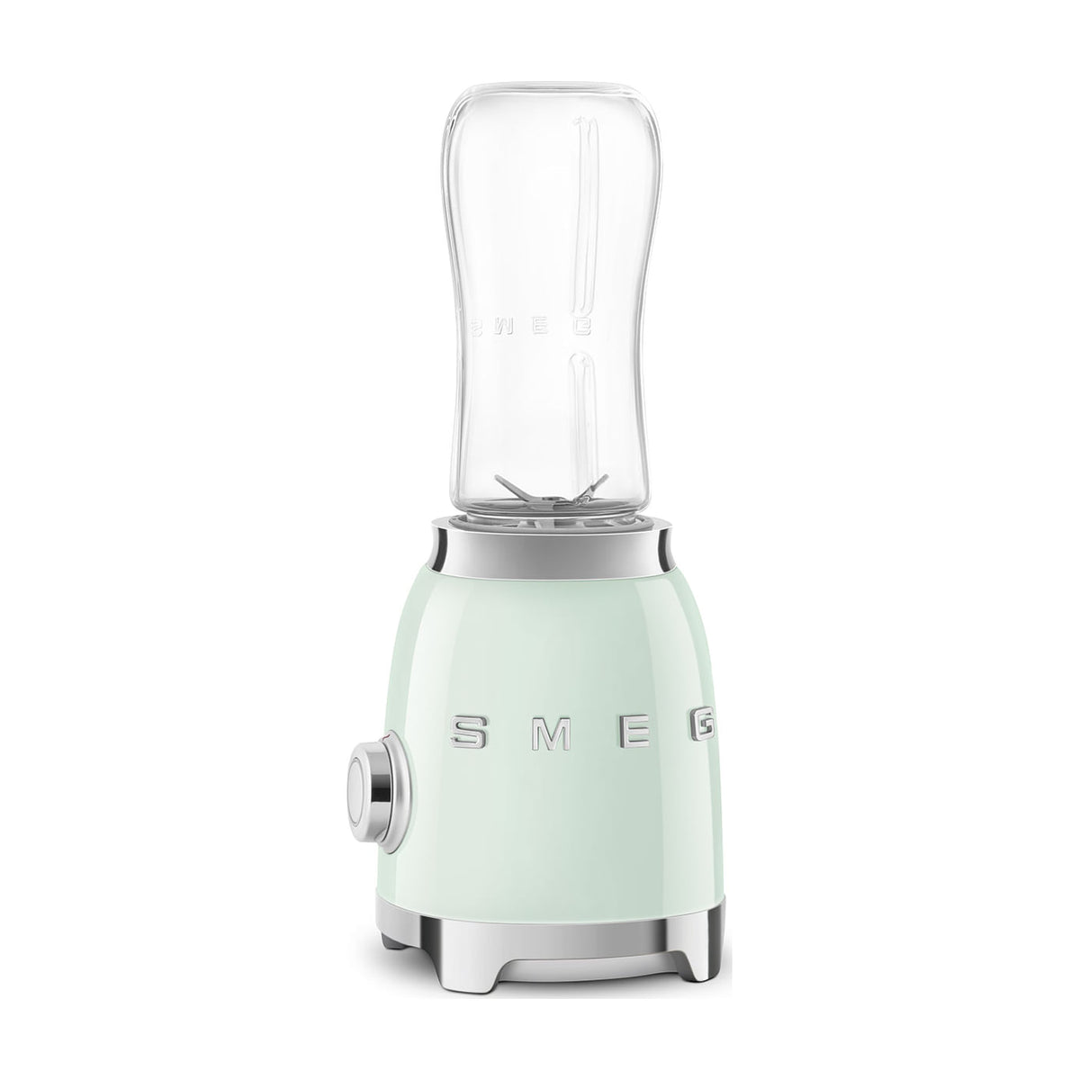 Batidora personal Smeg PBF01PGEU de 300 W con dos botellas de 600 ml