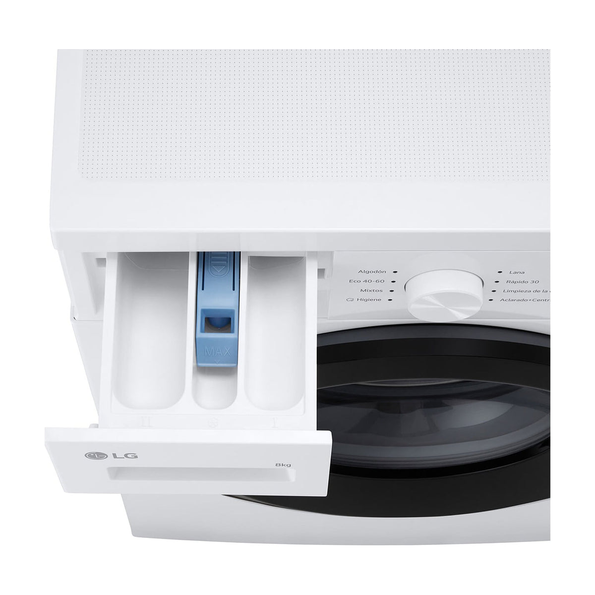 Lavadora LG F4A10S8NWK de 8 kg y 1400 rpm