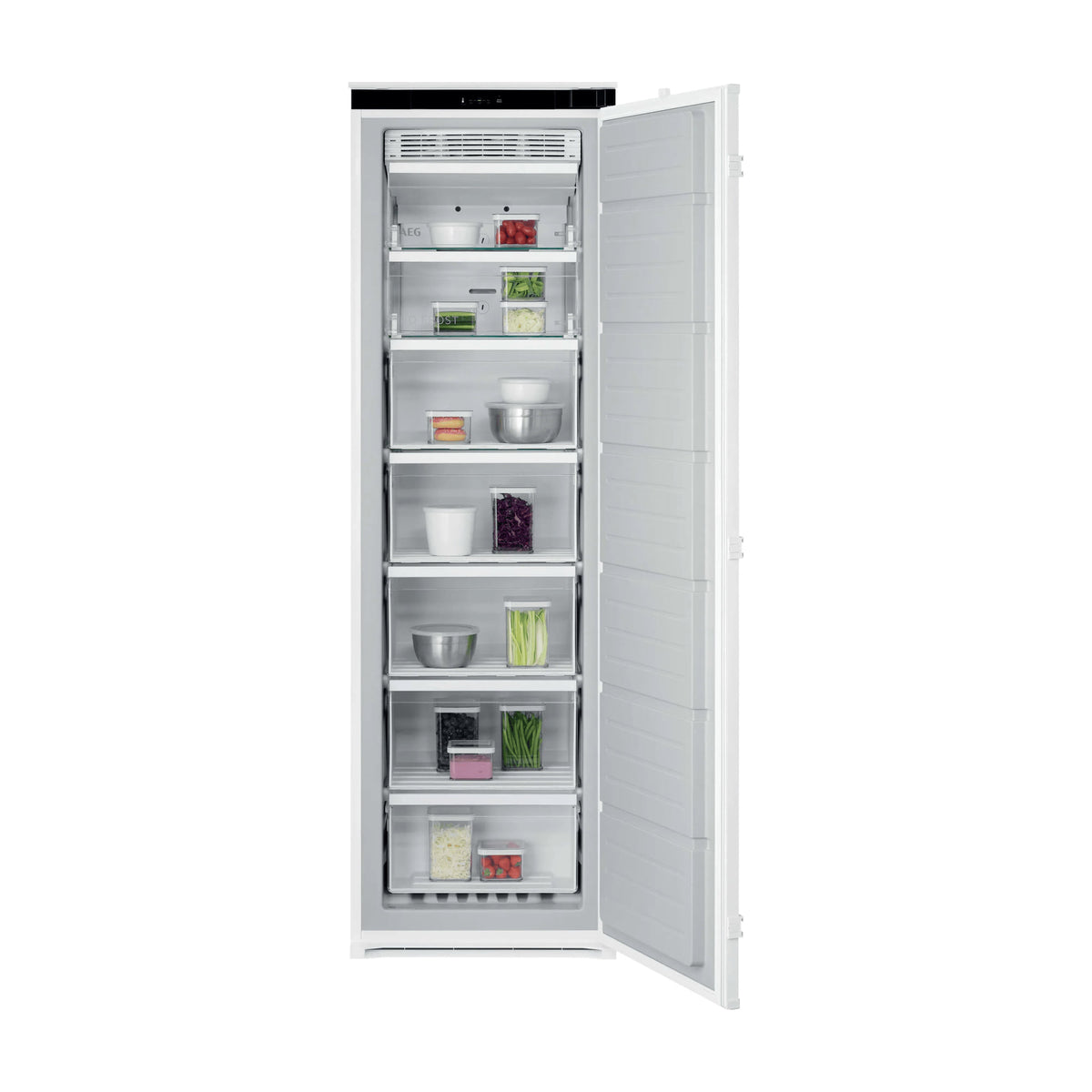 Congelador vertical integrable AEG TB7NA181ES No Frost, 212 l