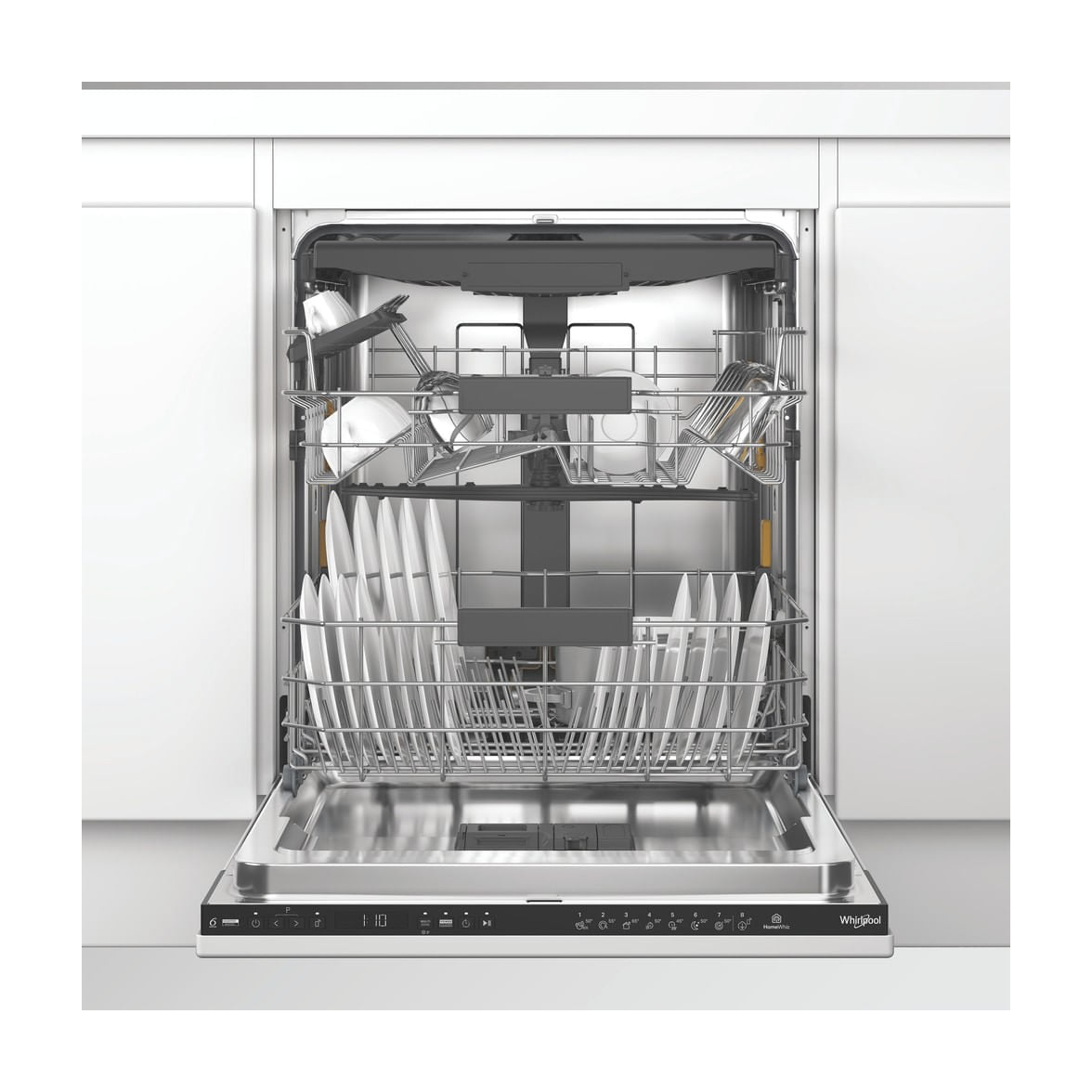 Lavavajillas integrable Whirlpool WH6ITC14B4N6LWS, 14 cubiertos y clase C