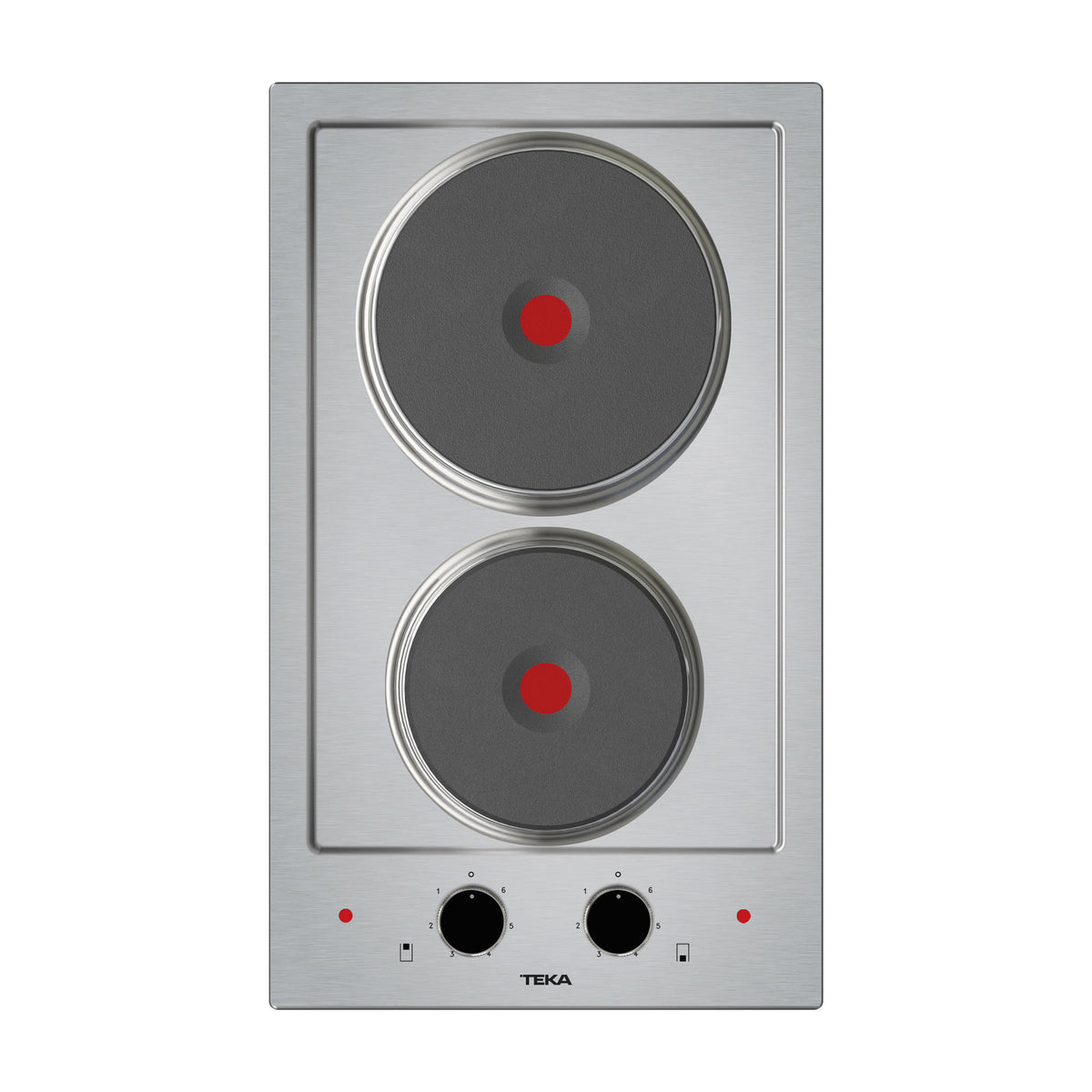 Placa modular eléctrica Teka EFX 30.1 2P de 2 zonas, 3500 W