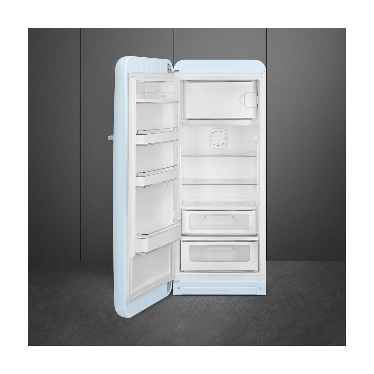 Frigorífico de una puerta Smeg FAB28LPB6, 270 l, azul pastel