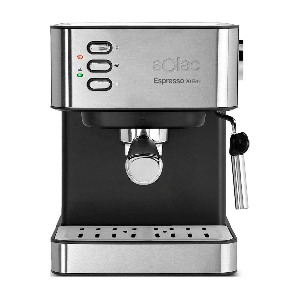 Cafetera espresso Solac CE4481 de 20 bares y 850 W