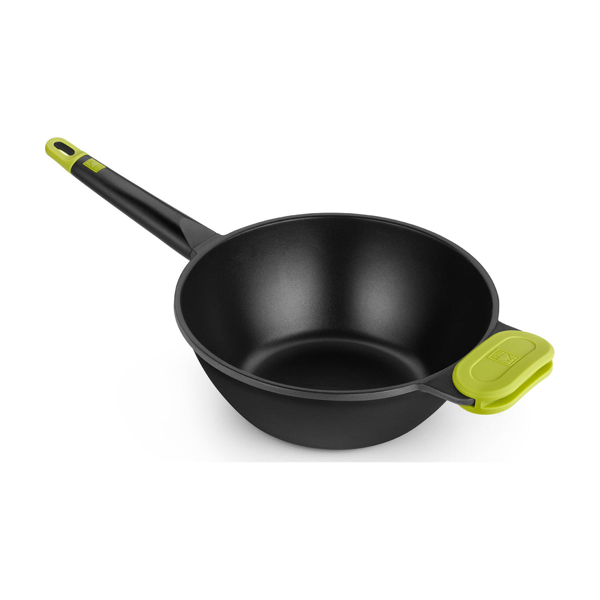 Sartén wok BRA Foodie de 28 cm, aluminio fundido e inducción