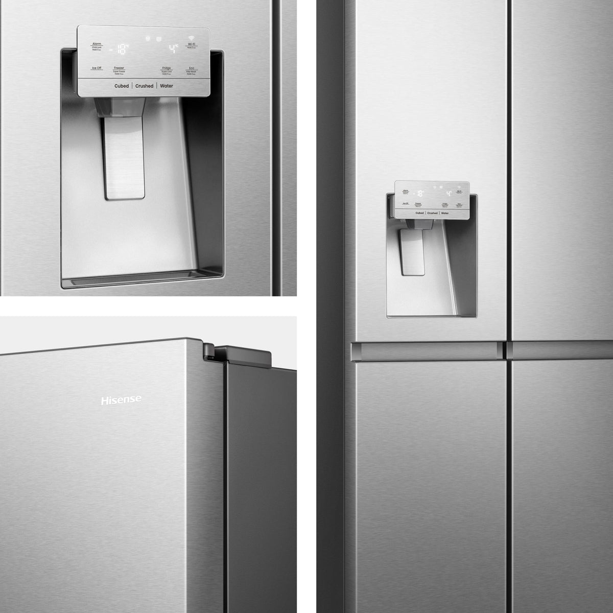 Frigorífico americano Hisense RS818N4TIE1, 632 l, Total No Frost